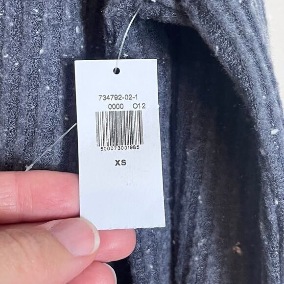 Old Navy Women's Long Sleeve Waffle Knit Top Size XS Color Coal Smoke. NEW - Picture 4 of 7